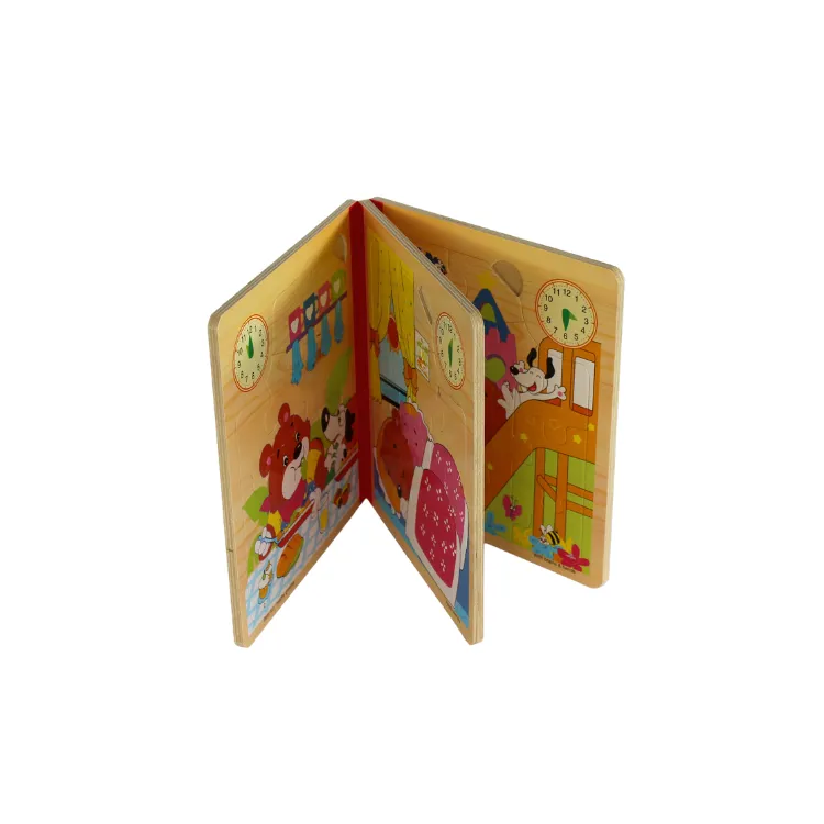 Libro Rompecabeza En Madera 6 En 1 - Image 2