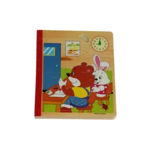 Libro Rompecabeza En Madera 6 En 1