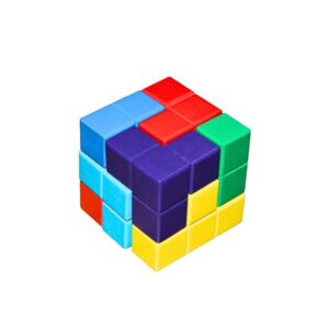 Cubo Rubik Soma Madera 7 Piezas