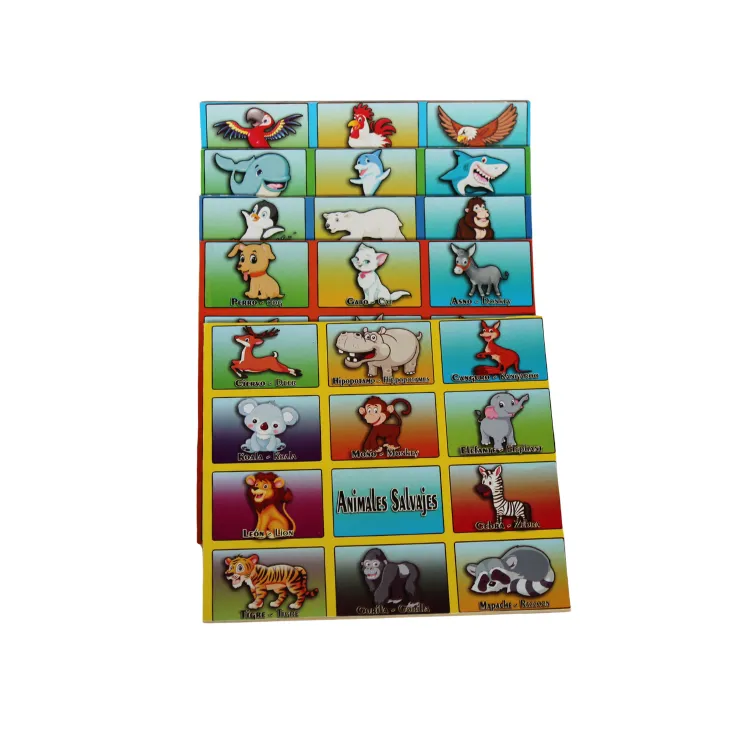 Juego De Lotería Didáctica En Madera - Image 3