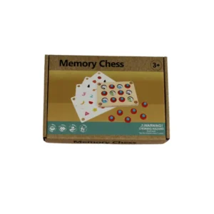 Juego Memory Chess Madera
