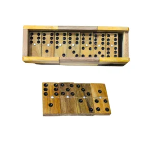 Domino Doble 6 En Madera