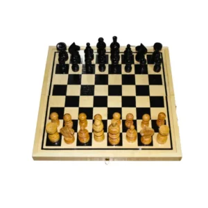 Ajedrez En Madera Numero 4 Juego De Mesa