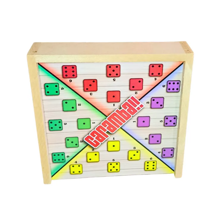 Juego De Mesa Caramba En Madera