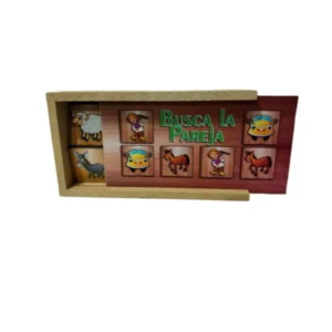 Juego Didactico Busca La Pareja En Madera