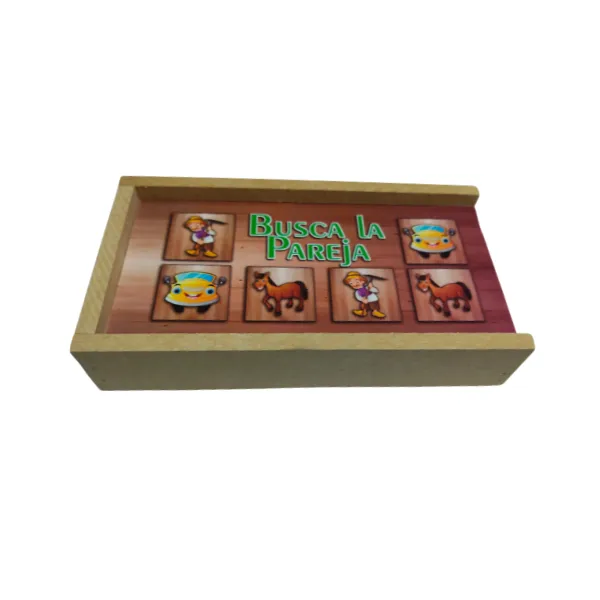 Juego Didactico Busca La Pareja En Madera - Image 4