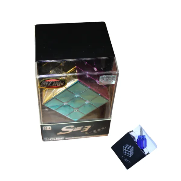 Cubo Rubik 3*3*3 Metalizado Shaolin Popey Magnético S3 (Cyclone Boys) - Image 3