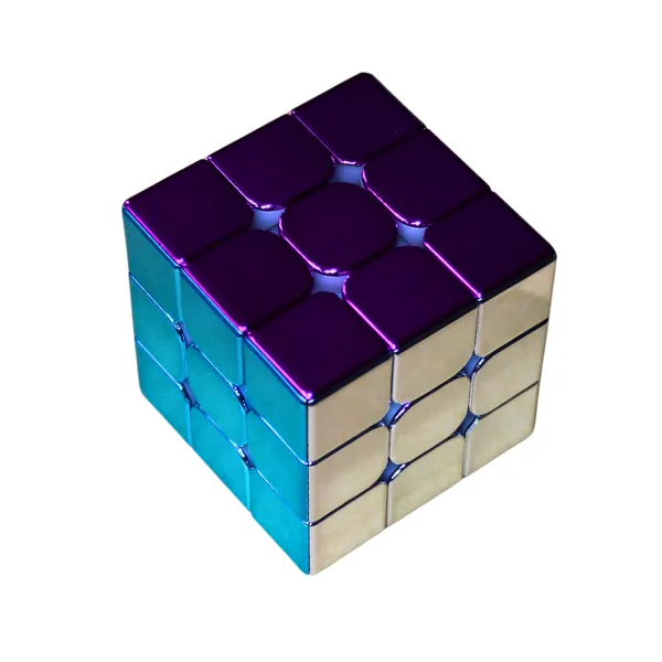 Cubo Rubik 3*3*3 Metalizado Shaolin Popey Magnético S3 (Cyclone Boys) - Image 4