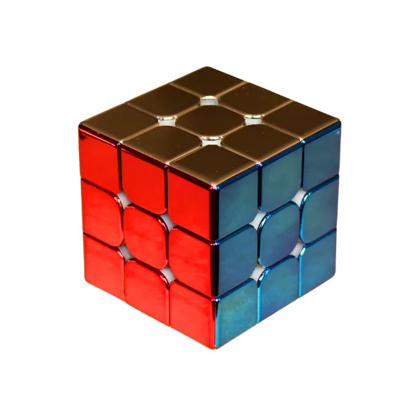 Cubo Rubik 3*3*3 Metalizado Shaolin Popey Magnético (Cyclone Boys) - Image 3