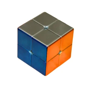 Cubo Rubik 2*2*2 Metalizado Shaolin Popey Magnético (Cyclone Boys)